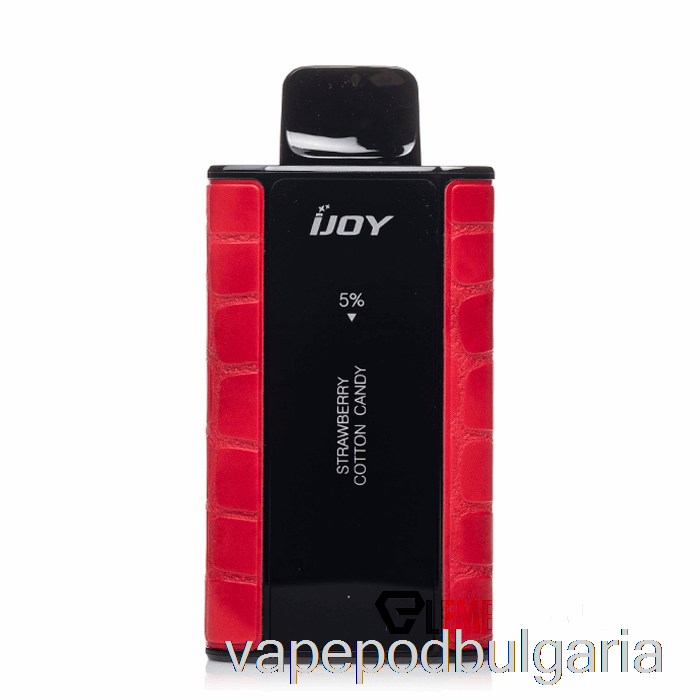 Vape Течности Ijoy Captain 10000 ягоди за еднократна употреба захарен памук